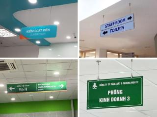Mẫu biển thả trần hiện đại cho không gian có diện tích rộng