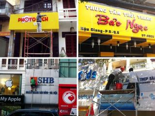 Hướng dẫn vệ sinh biển hiệu alu giữ màu sắc bền đẹp
