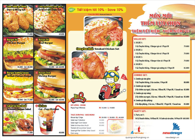 Mẫu menu – thực đơn nhà hàng 7