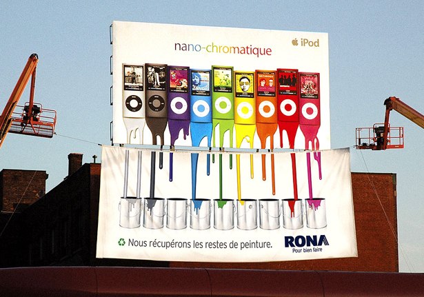 Quảng cáo ấn tượng hãng sơn Rona