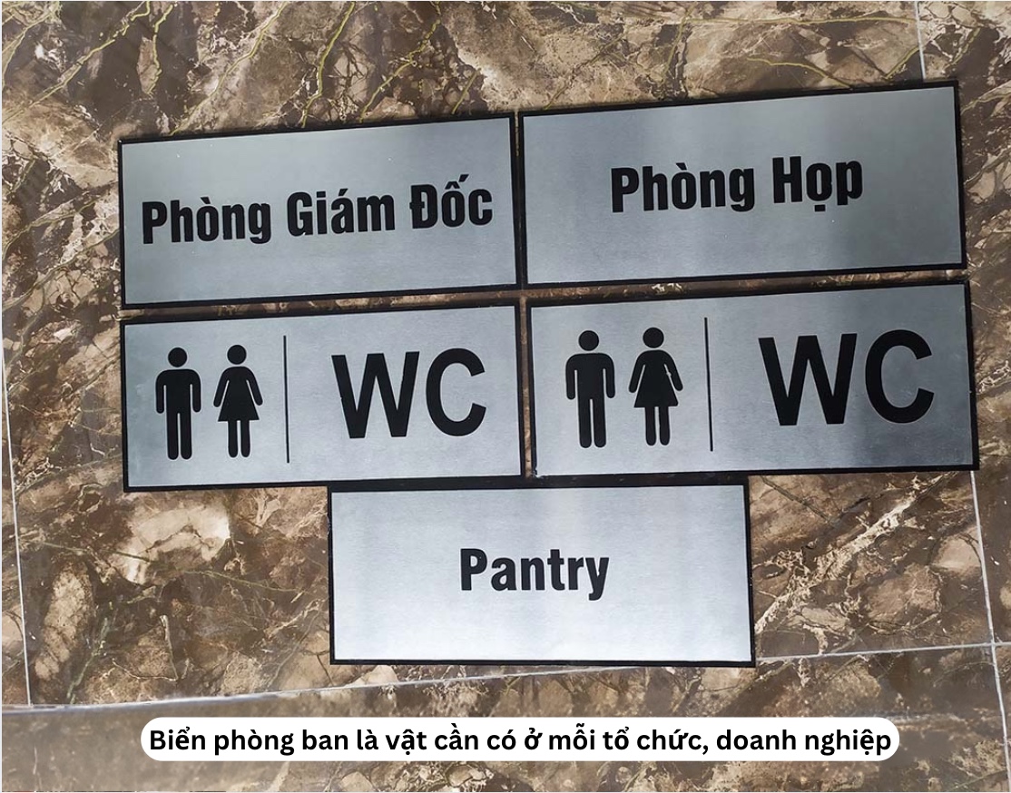 Biển phòng ban là cần thiết