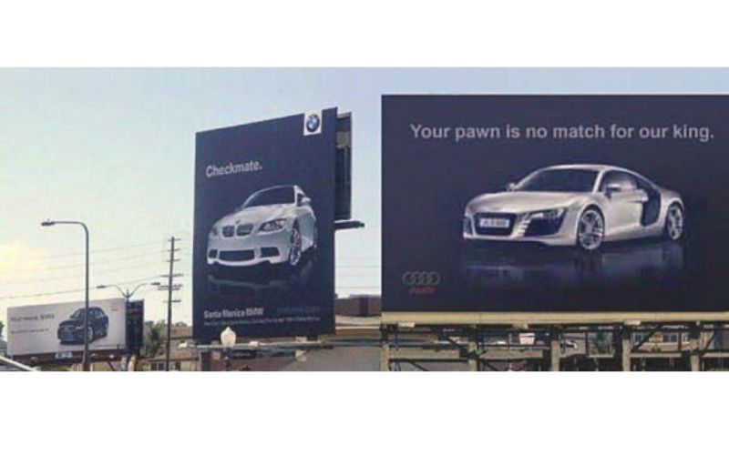 Audi và BMW gặp nhau trên bàn cờ