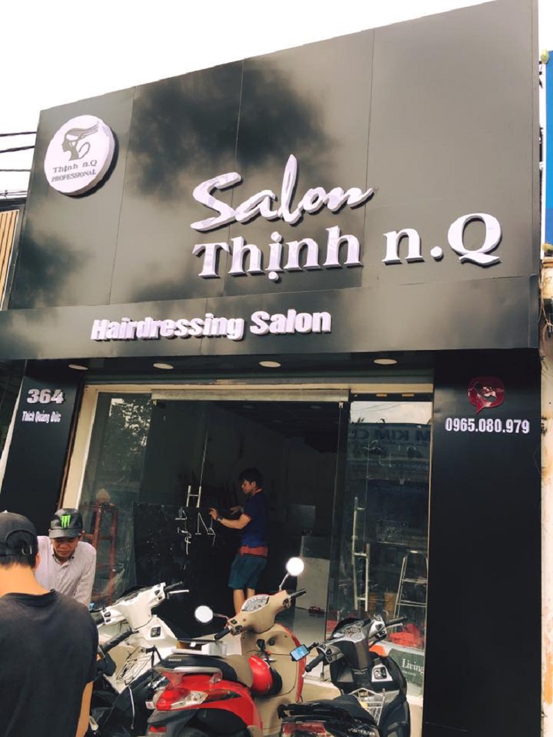 biển hair salon, biển tóc