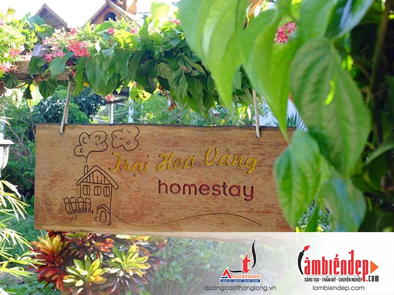 biển hiệu homestay