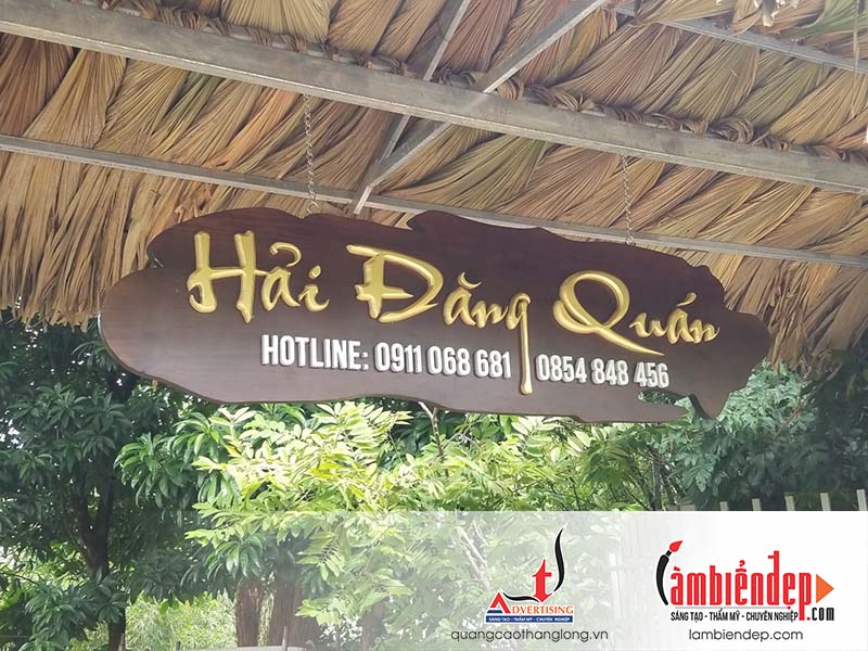 biển gỗ đẹp cho homestay, nhà nghỉ