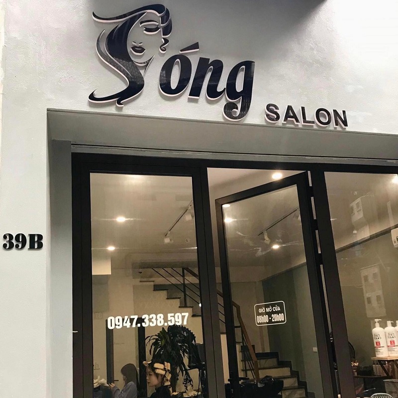 biển hair salon, biển tóc