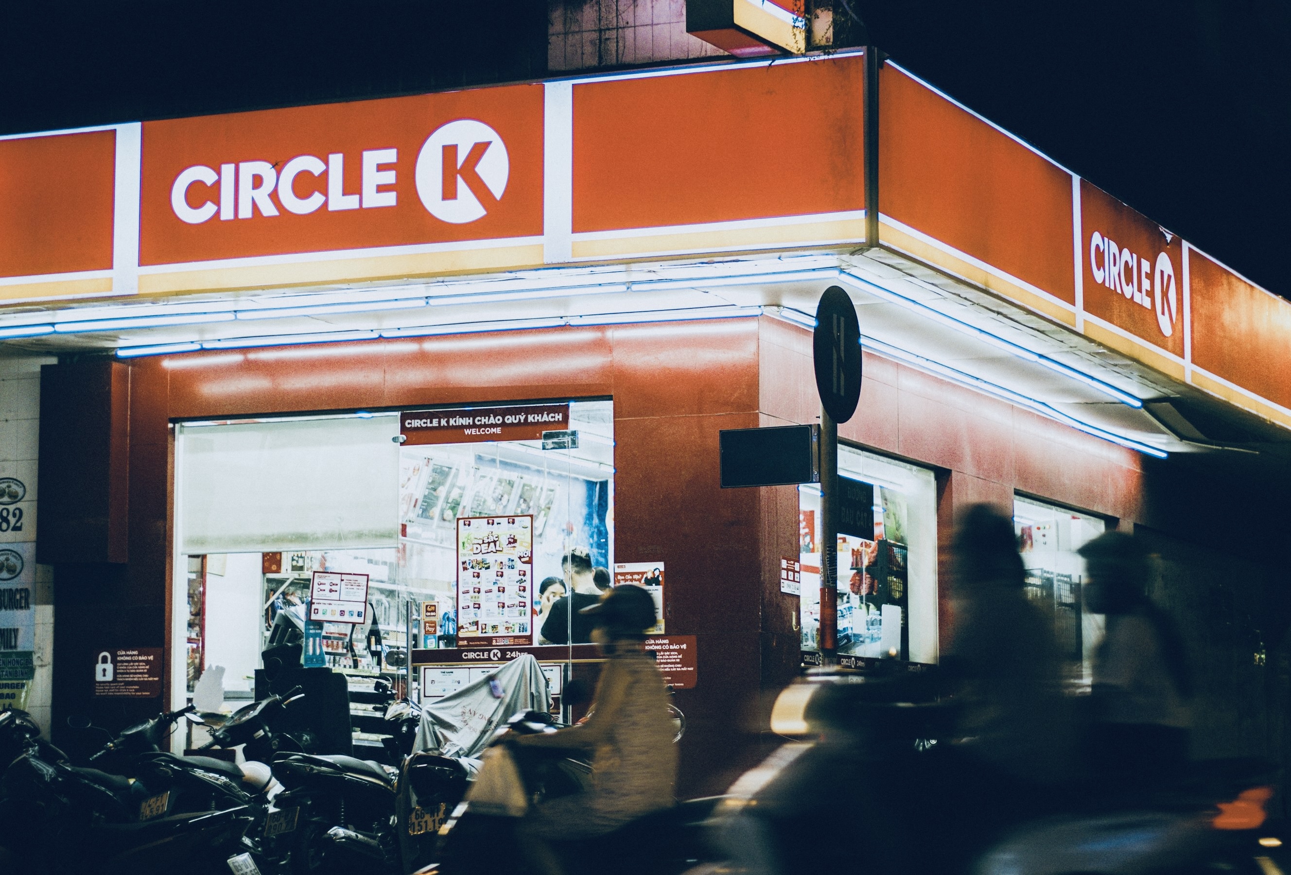 Biển hộp đèn LED của Circle K