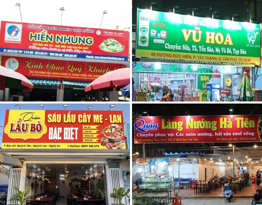 Biển bạt đèn rọi vẫn được nhiều thương hiệu lớn lựa chọn làm billboard quảng cáo ngắn hạn