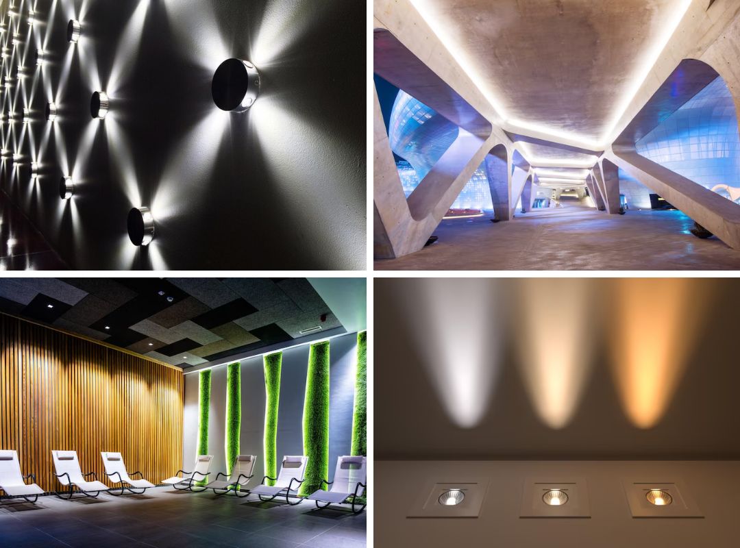 Góc chiếu sáng của led chiếu sáng kiến trúc