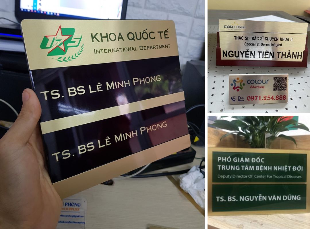 Vì sao cần có tiêu chuẩn riêng cho biển tên chức danh trong bệnh viện?
